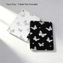 蝴蝶图案彩绘平板电脑保护套带支架，兼容三星 A9/A9+/S9/S9FE/A11/A11+/S11/S10 FE/S10 FE+/S10 Lite、A16 2025、Air 11/13、M3 2025、Mini 7 A17、Pro 2024、Air 11/13、M2 2024、Pro 11/13、M4 2024、Pro 12.9、7/8/9 代、10.2、10 代、10.9、Air 4/5/6/7/8、10.9、Pro 11、4/5/6 代、Mini 6、SE 11、荣耀、Matepad SE 11。 - 彩色 - 查看 5