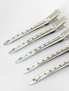 Bộ 10/20/30 kẹp tóc bằng thép không gỉ, kẹp tóc kiểu mỏ vịt, kẹp uốn nhỏ, kẹp chia tóc, kẹp uốn xoăn, kẹp chân tóc, kẹp mái, kẹp tạo kiểu cho chuyên viên trang điểm. - kẹp tóc bằng thép không gỉ - Xem 2