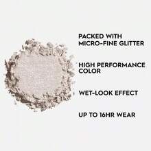 Urban Decay 24/7 Moondust 單色亮片眼影 #Cosmic Color（透明白色閃亮）1.8g/0.06 Oz | 可疊加閃亮眼影 | 長效持久 | 易上妝、均勻平滑 | 絲滑質地 | 無縫暈染 | 純素 - #Cosmic - 查看 4