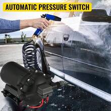 High Performance Deck Washdown Pump Kit 5.5 GPM 70 PSI Heavy Duty Marine Wash Pump For Boat Yacht Outdoor Deck Cleaning - Black - View 5