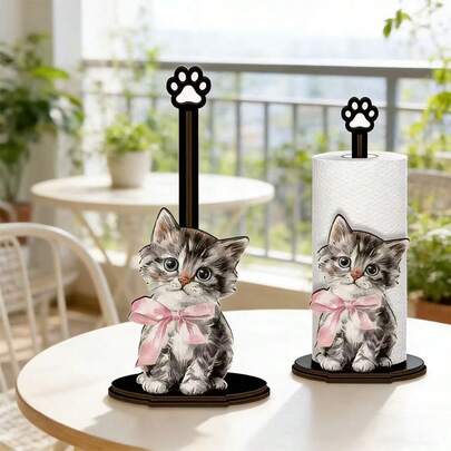 这款厕纸架既可用作浴室厕纸架，也可用作下午茶或花园派对的装饰品，更可用作家居装饰品，是一个不错的选择。