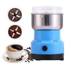 Molino Pulverizador Electrico De Cafe Hierbas Especias - Azul - Ver 2