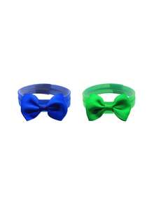 1/2/5pcs Poultry Bow Tie, Elegant Gentleman Farm Poultry Outfit, Perfect For Chickens, Ducks, Geese, Rainbow Color Bow Tie, Adjustable Size - Modular - View 15