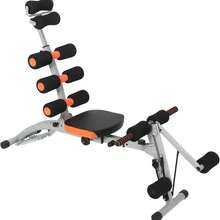 CuisinSmart Ab Machine,Multi-Functional Adjustable Ab Trainer With Rotating Pedals,Ab Workout Bench For Home Gym,Exercise Chair For Full Body Workout - Black With Pedal - View 7