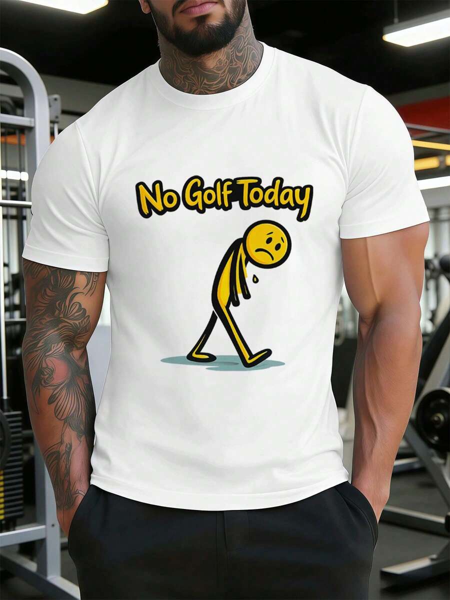 T-shirts pour hommes - Blanc - Voir 1