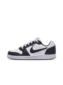 Nike 男士 EBERNON 复古黑白撞色低帮运动鞋，休闲运动鞋 AQ1774-102，2026 新款上市 - 白色 - 查看 1
