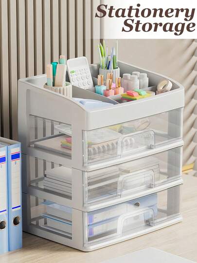 1 hộp đựng đồ nhiều tầng trong suốt, hộp đựng đồ trang điểm kiểu ngăn kéo, hộp đựng đồ dung tích lớn, hộp đựng đồ đa năng 1-3 tầng để bàn, hộp đựng trang sức chống thấm nước và bụi bẩn, kệ đựng đồ đa năng, kệ trưng bày có ngăn riêng biệt, kệ để bàn, hộp đựng son môi, mặt nạ, cọ trang điểm, lược chống bụi, giỏ đựng sữa rửa mặt phòng tắm, hộp đựng điều khiển từ xa, tăm xỉa răng để bàn phòng khách, hộp đựng sạc điện thoại, hộp đựng đồ chống bụi tiết kiệm không gian