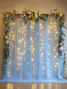 Dây đèn LED nền trong suốt tông ấm dài 10m, thích hợp cho các bữa tiệc ngày lễ, đám cưới, tiệc mừng em bé, sinh nhật, Giáng sinh, lễ tốt nghiệp, tạo không gian sân vườn mùa hè và chụp ảnh. - Nhiều màu - Xem 5