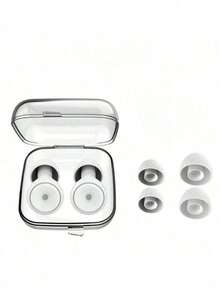 睡眠耳塞，配有三种尺寸的耳套，有效降低噪音，适合失眠患者，也适用于音乐会、旅行、射击、打鼾、飞机、音乐家、摩托车骑行、工作和毕业季等场合，是圣诞节送给父母的个性化礼物。 - 彩色 - 查看 16