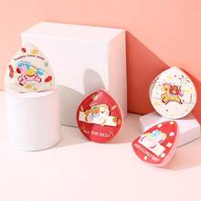 BATENG 1pc Powder Puff With Pony Pattern,Makeup Blenders,Makeup Sponge Puff Suitable For All Skin Types With Storage Box,Thick And Soft,Cream And Powder For Flawless,Soft And Skin Friendly Makeup Puff,Makeup Tools Easy Carrying Or Travel,Room Decor,Vanity,Bedroom,Gifts,Gifts For Women,Christmas Gifts - Multicolor - View 7