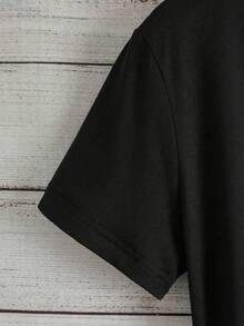 Plus Size, Plus Size T-Shirt - Short Sleeve Round Neck African Style Top With Heart & Geometric Print, Short Sleeve Blouse For Spring Summer Fall, Machine Washable Casual Wear (In Stock) - Plus Size FriendlyLoose Fit Benito Bowl,Big Game, Football Fast Delivery Women's Casual And Stylish Short-Sleeved Printed Shirt/T-Shirt, Breathable, Suitable For Outdoor Sports, Everyday Wear, Birthday Gifts, Christmas Gifts, Halloween Gifts, Or As A Commemorative Shirt For Friends Or Loved Ones.Also Suitable As A Pullover - 白色 - 查看 11