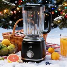 Portable USB Rechargeable Juicer, Mini Ice Crusher, With Digital Display Screen, Easy To Clean, Small Household Fruit Juicer, Suitable For Smoothies, Milkshakes, And Fresh Fruit Drinks, Fresh Juice, Perfect For Home, Office, Travel, And Fitness Enthusiasts - Ideal Valentine's Day Gift, Small Fresh Juice Blender | Compact Juicer | Smoothie Juicer, Various Holiday Gifts - Multicolor - View 7