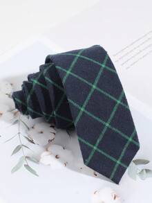 1 pieza Corbata de hombre de moda casual con diseño de rayas minimalista, cómoda y versátil para uso diario, ir al trabajo, fiestas y combinar - Multicolor - Ver 13
