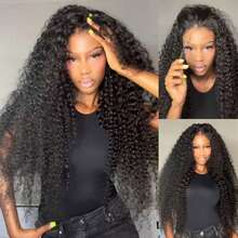 bling hair Wear And Go Glueless Wigs Human Hair Pre Plucked Pre Cut 6x4 Deep Wave Lace Frontal Wigs Human Hair 200% Density 26 Inch Ready To Wear Deep Wave Curly Glueless 5x5 Lace Closure Wigs Glueless Wig For Women Curly Wave 9x6 7x5 Glueless Wig HD Transparent Lace Front Wigs Brazilian Wet And Wavy For Beginners Natural Color - Natural Black - 查看 2