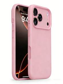 液态硅胶三层全包覆软壳保护套，兼容 17、17 Air、17 Pro、17 Pro Max，具有防震、防刮擦超细纤维内衬功能，也适用于 11、12 Mini、13、16 Pro Max、15、14、7、8 Plus、XS Max、XR、X/XS。 - 灰粉 - 查看 5