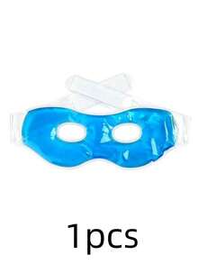 1 mặt nạ gel mắt, mặt nạ mắt trị liệu nóng/lạnh, giảm mệt mỏi cho mắt và mặt, loại bỏ quầng thâm, mặt nạ mắt thư giãn như túi đá, mặt nạ ngủ. - Màu xanh lam - Xem 8