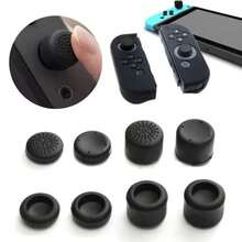 Set de 8 tapas de agarre de silicona para pulgares, kit de cubiertas antideslizantes para palancas de mando compatible con /Series, protege los controles originales del desgaste - Ver 2