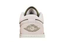 Nike Air Jordan Womens Air Jordan 1 Low 'Medium Olive' (Women's Sizes) Medium Olive/Sail/Light Orewood Brown HV4089-201 - 綠色 - 查看 7