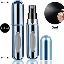 1 Portable Mini Perfume Spray, Reusable Perfume Bottle, Multi-Color Optional, Cosmetics Travel Container, Leak Proof And Compact Design, Suitable For Travel, Camping And Home Use - 均碼 - 查看 3