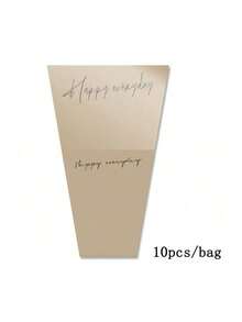 Floral Bouquet Packaging Gift Bag, Plastic Coated Kraft Paper Floral Packaging Material, Suitable For Valentine's Day, Mother's Day And Various Dreamy Festivals, Flower Wrapping Paper - Multicolor - View 12