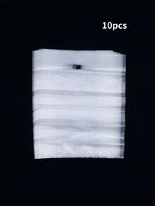 10/20/30/50个装透明礼品袋，带提手，烘焙手提塑料袋，甜点包装袋，透明塑料购物袋，结实耐用，适用于母亲节、婚礼、生日、毕业典礼、新娘派对、派对用品、购物等场合。 - 無色 - 查看 15