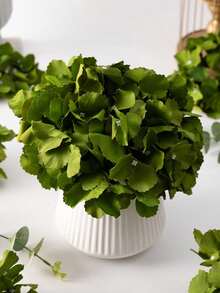 10朵绿色仿真绣球花头，适用于DIY插花、婚礼新娘捧花、婚礼拱门装饰、派对、春夏仿真花装饰、客厅/办公室装饰、餐桌摆饰、毕业/返校装饰、玫瑰、艺术、花束、仿真花、餐桌摆饰、花卉、装饰花卉、装饰性仿真花 - 秋綠 - 查看 4