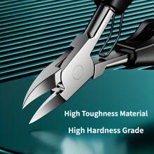 1/4pcs Professional Toenail Care Kit With Nipper And Pedicure Set, Precise For Ingrown Nails And Ingrown Toenails. Stainless Steel, Sharp And Easy To Use, Non-Slip And Easy-Grip Handle, Foot Care Tools - Multicolor - View 4