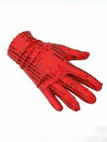 D EXCEED 1/4/5 Pcs 70s 80s Disco And Y2K Style Sequin Gloves, Unisex – Perfect For Retro Cosplay, Disco Themed Parties, And Y2K Rave Parties - Multicolor - View 11