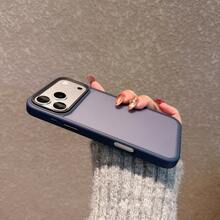 极简哑光硬质亚克力手机壳，适用于 17 Pro Max/17 Pro/17 Air/17/16/16 Pro Max/16 Plus/16 Pro/16 E/15/15 Pro Max/15 Pro/15 Plus/11/12/13/14 Pro Max/XS/XR/11 Pro/11 Pro Max/12 Pro/12 Pro Max/13 Pro/13 Pro Max/14 Pro/14 Pro Max，采用硬化亚克力材质。 - 寶藍色 - 查看 4