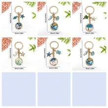 Móc khóa phong cách biển mùa hè, Móc khóa thời trang nữ 14K mới, tự làm, mặt dây chuyền đồng kiểu Âu và Mỹ, phụ kiện túi xách, quà tặng lễ hội, tốt nghiệp, quà tặng tri ân giáo viên, quà sinh nhật, quà tặng mẹ, quà tặng Ngày của Mẹ, đồ dùng cần thiết cho ngày lễ, quà tốt nghiệp, phụ kiện móc khóa dễ thương, móc khóa trang trí - Nhiều màu - Xem 10