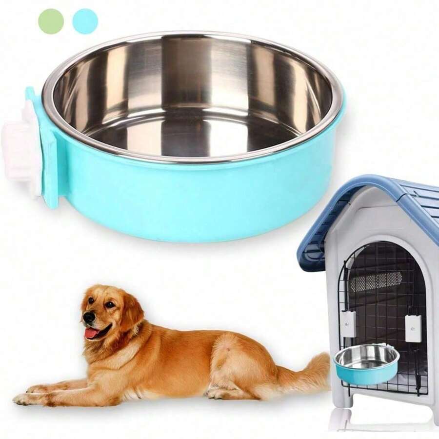 1 Chiếc bát đựng thức ăn cho thú cưng bằng thép không gỉ treo tường, quà tặng cho người yêu chó/mèo, người yêu thú cưng. Bát đựng thức ăn cho thú cưng, quà tặng cho người yêu chó và người yêu thú cưng. Người yêu chó và người yêu thú cưng. Người yêu mèo và người yêu thú cưng. Thiết kế 2 trong 1 có thể tháo rời, bát và khay đựng thức ăn cố định, quà tặng cho người yêu mèo và người yêu thú cưng. - 1 lít - Xem 1