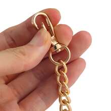 Purse Chain Strap Cross Body Chain Strap Replacement Chain For Handbag Shoulder Bag Purse - Gun color - View 6