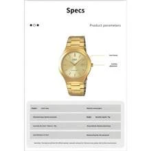 Casio 卡西欧男士奢华全金腕表，不锈钢表带，日常防水石英腕表 MMTP-1170N-9A - 均碼 - 查看 7