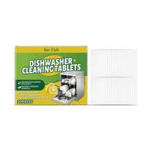 JUE FISH 洗碗机清洁片，清洁油污和水垢泡腾片，家用洗碗机清洁剂，厨房洗碗机清洁液 - 固體 - 查看 9