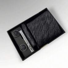 DOZE GOLDEN Premium Quality Traditional Tie Set For Events And Weddings. - 13 Por lo tanto - Ver 2