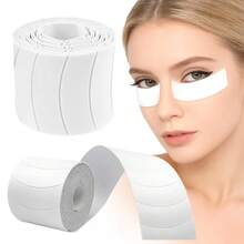 110pcs Eyelash Grafting Pad, Pre-Cut Foam Eyelash Tape, U-Shaped Eyelash Transplantation Eye Patch, Eyelash Tape, Under Eye Pad, Beauty Tool - White - View 1
