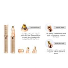 Instant Painless Electric Eyebrow Razor - Precision Facial Hair Removal Wand, Skin-Friendly Shaver For Shaping Eyebrows, Professional Beauty Trimming Device - Multicolor - View 9