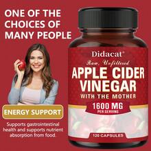 Cápsulas de vinagre de sidra de manzana: promueven la salud digestiva y la salud intestinal, apoyan el control del peso - 120 cápsulas - Ver 3