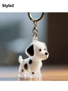 Pet Breed Design Pet Hair Storage Keychain, Dog Breed Memorial Keychain, Multifunctional Pet Memorial Pendant, Hair Storage Bag, Pet Hair Storage And Protection Memorial, Ideal For Remembering Beloved Pets, Pet Accessories, Unique Personalized Pet Accessories - Multicolor - View 3