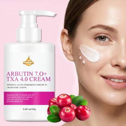 150g Loción corporal de Baya de Oso y Ácido Tranexámico, fórmula ligera que se absorbe rápidamente, hidratante y sin grasa, adecuada para tonos de piel desiguales, cuidado diario