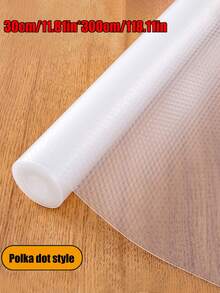 1 Roll Cabinet Liner, Suitable For Cabinets, Drawers And Refrigerators, Easy To Clean, Waterproof, Oil-Proof, Moisture-Proof, Dust-Proof, Kitchen Countertop Mat, Furniture Cabinet Drawer Organizer, Home Decor, Party And Christmas Storage - Multicolor - View 13