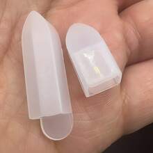 Easy Nail 10/20/50-Piece Cuticle Nipper Protective Sleeves – Transparent PVC Soft Rubber Caps For Beauty Pliers, Nail Tool Protection Caps - Multicolor - View 8