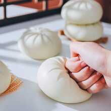 Realistic Big Steamed Bun,Mini Soup Dumpling/ Xiaolongbao With Steamer, Slow Rising Squeeze Toy, Novelty Stress Relief Set For Anxiety Relief..Daily Stress Relief Toy, Colored Dumpling/Steamed/Mantou Bun Shaped Stress Ball, Sensory Stress Relief Toy, Squeeze Dough Ball, Hand Stress Relief Toy, Desktop Elastic Toy With Food Steamer, Party Game & Gift, Suitable As A Gift Or Party Favor. - View 4