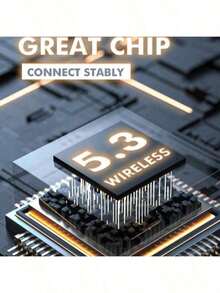 Bluetooth Headphones Fast Charging Case Ergonomic In-Ear Design One-Step Pairing Long Playtime Waterproof For Running Hiking Yoga Travel Work Compatible With IOS & Android - View 5