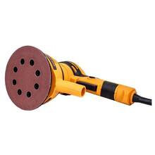 Lijadora Orbital 5" 650W para acabados finos y trabajos de carpintería, ideal para pulir madera, metal y superficies planas con alta precisión. Motor potente para uso continuo, diseño ergonómico para mejor control, sistema de extracción de polvo integrado y base resistente para un lijado uniforme en proyectos profesionales y domésticos. - Tipo de Enchufe A USA (110-127V) - Ver 4