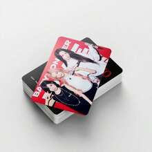 92张BABY MONSTER新专辑《PSYCHO》RUKA/PHARITA/ASA/AHYEON/RORA/CHIQUITA小卡、贴纸、LOMO卡套装 - 60张高清LOMO卡 + 32张主题贴纸，收集7位成员的精美造型 - 彩色 - 查看 8