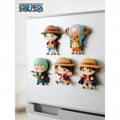 1 chiếc nam châm dán tủ lạnh hình Zoro, Chopper và các nhân vật khác được Netflix cấp phép, trang trí tủ lạnh hoạt hình cho nhà bếp, văn phòng, tủ đựng đồ.
