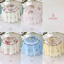 Universal Lace Embroidery Rice Cooker Dust Cover Kitchen Air Fryer Dust Cover - Full Coverage - View 4