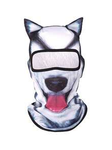 1顶骑行帽/拉法帽，男女通用3D动物造型头套，适合参加化装舞会和聚会 - 彩色 - 查看 7