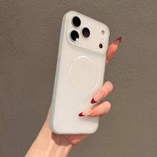 1 Ốp lưng mềm chống sốc, mờ trắng trong suốt, tương thích với iPhone 17 Pro Max 15 17 16 Pro 16 12 13 15 Pro Max 14 15 16 Plus, thiết kế tối giản, tương thích với Samsung Galaxy S26Ultra/S26Plus/S26/S26Pro/S25Ultra/S25Plus/S25/S25FE/S24Ultra/S24Plus/S24/A57/A56/A55/A35/A26/A25/A17/A16/A15 - Trắng - Xem 4